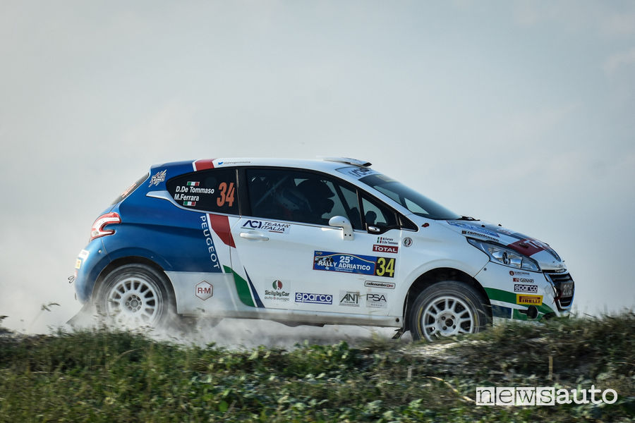 Rally_Adriatico 2018, Peugeot 208 R2 De Tommaso