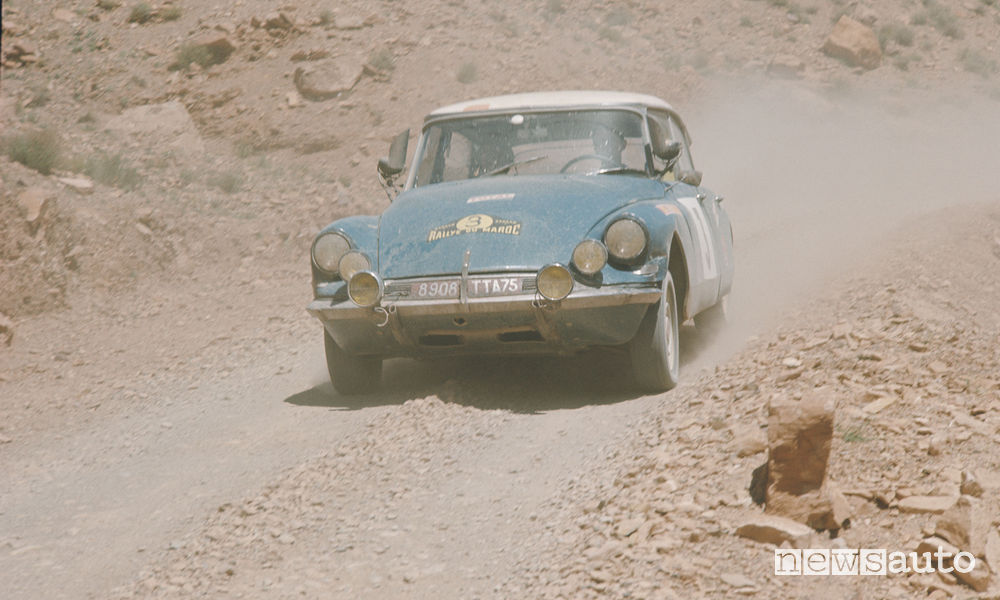 DS21 al Rally del Marocco 1969