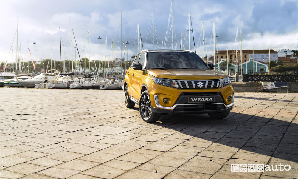 Nuova Suzuki Vitara 2019, vista frontale