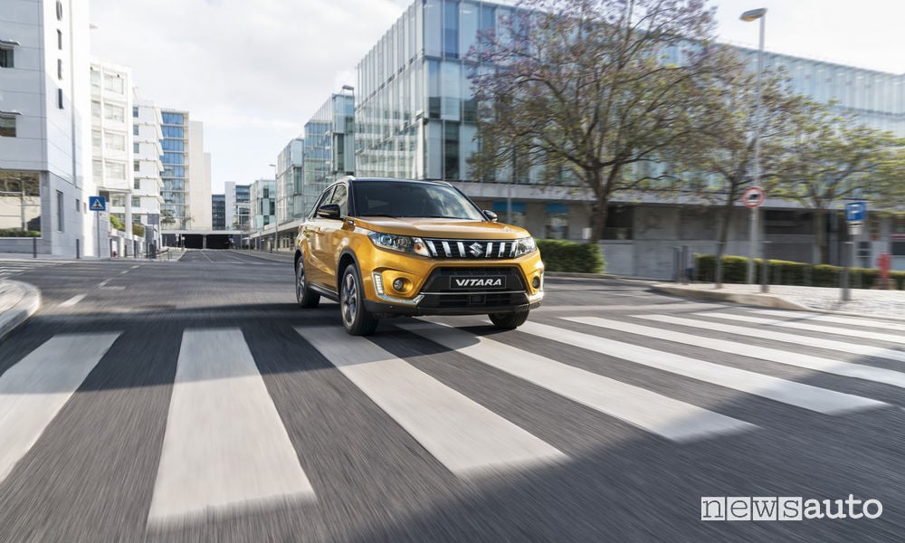 Nuova Suzuki Vitara 2019, vista frontale