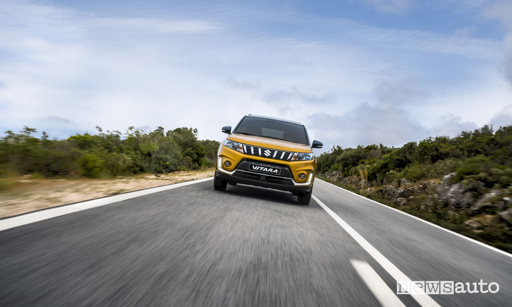 Nuova Suzuki Vitara 2019, vista frontale