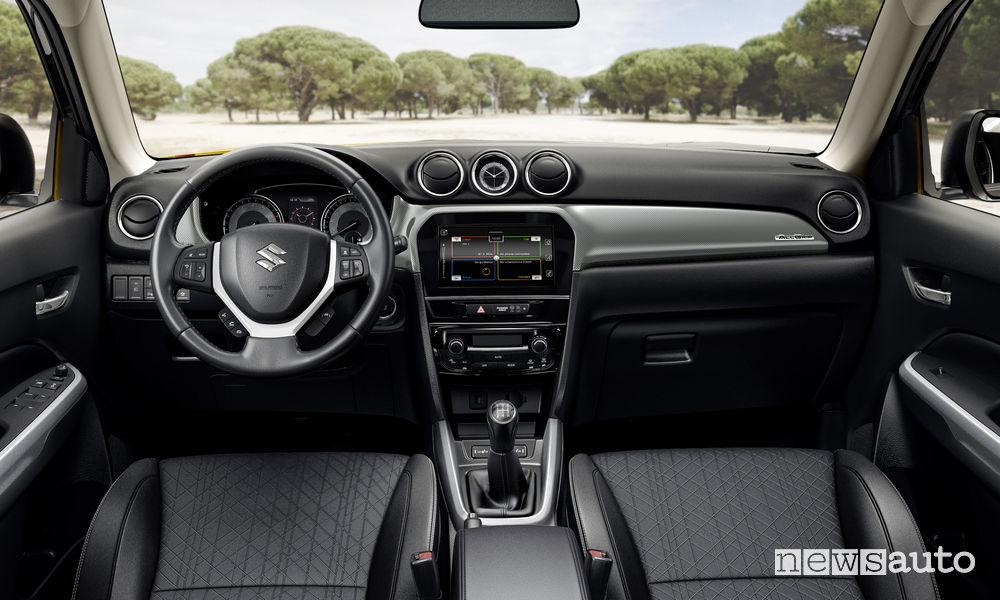 Suzuki Vitara 2019, plancia strumenti abitacolo