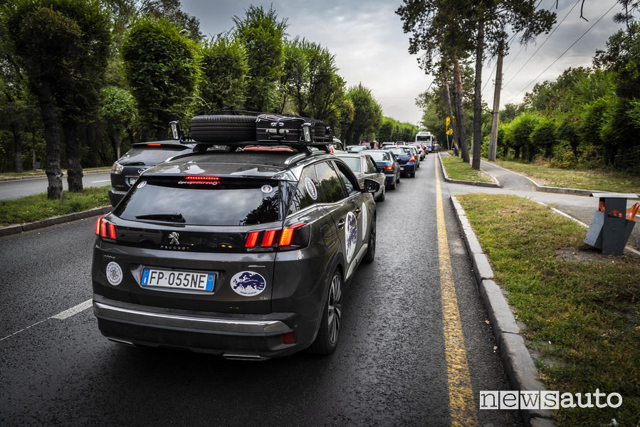 Peugeot 3008 sulla Via della Seta, arrivo ad Almaty (Kazakistan)