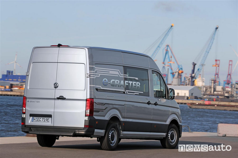 Volkswagen_e-Crafter, vista posteriore