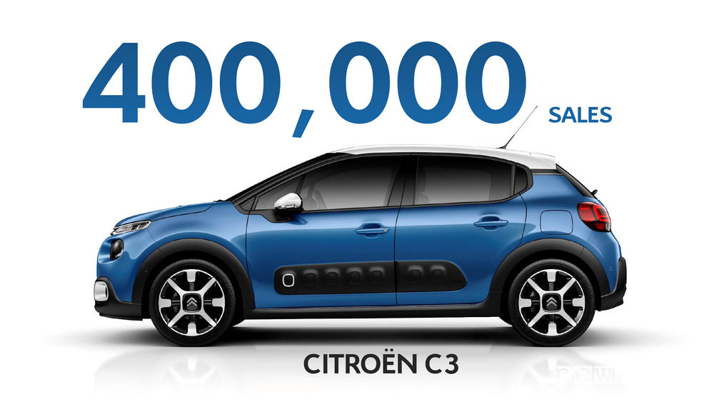 Nuova Citroen C3, 400.000 vendite in 2 anni