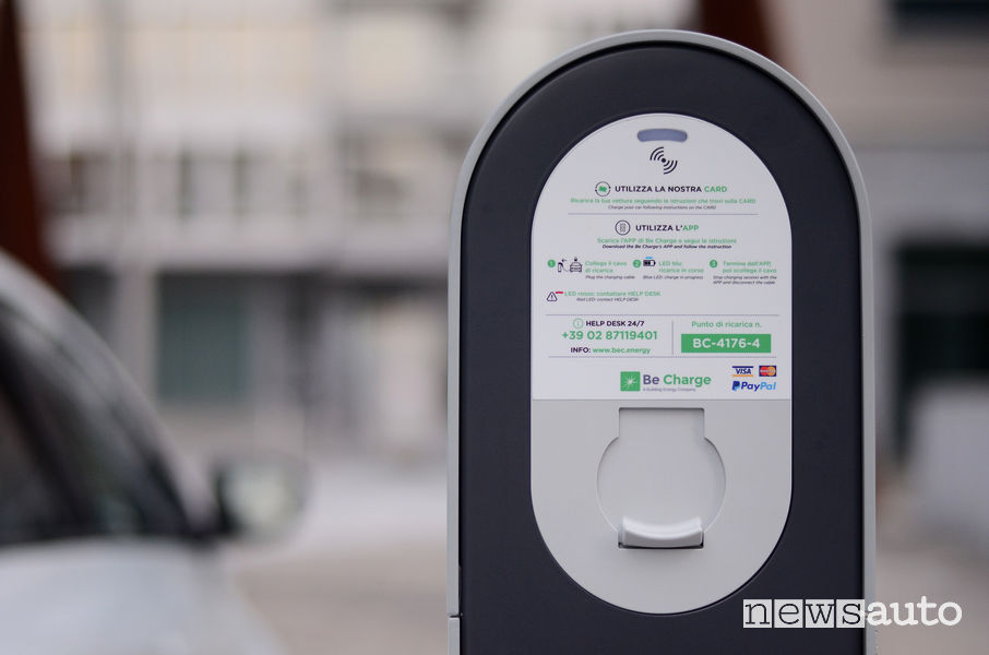 Colonnine elettriche ricarica in Emilia Romagna Be Charge