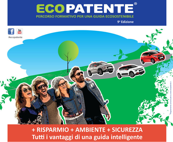 Scuola guida, progetto Ecopatente 2018