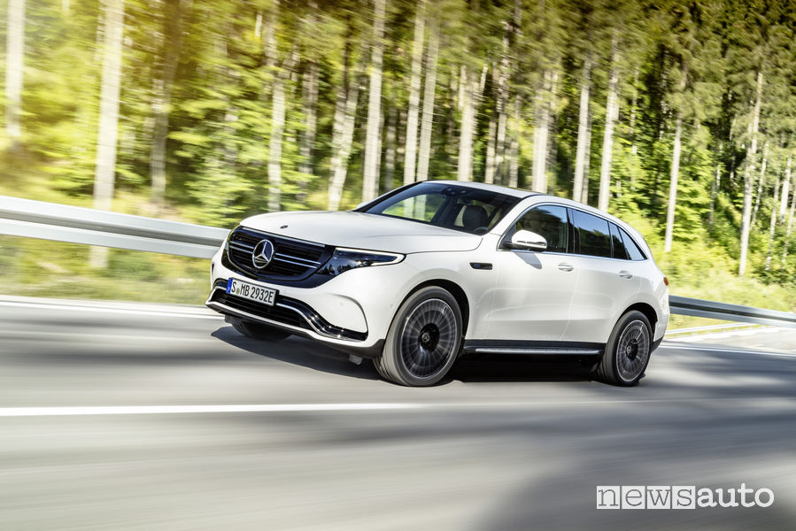 SUV ad alte prestazioni 2019: Mercedes-Benz EQC