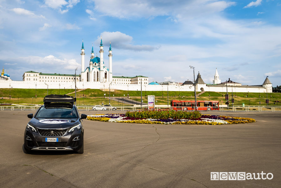 Peugeot 3008 sulla Via della Seta, arrivo a Kazan