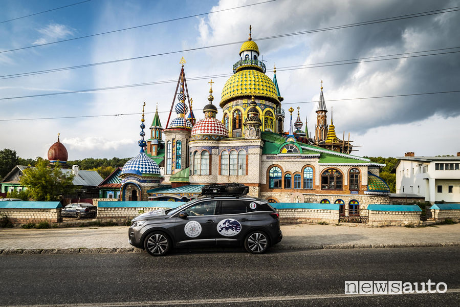 Peugeot 3008 sulla Via della Seta, arrivo a Kazan