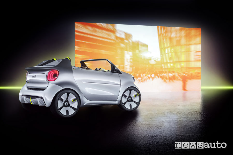 smart forease show car, laterale
