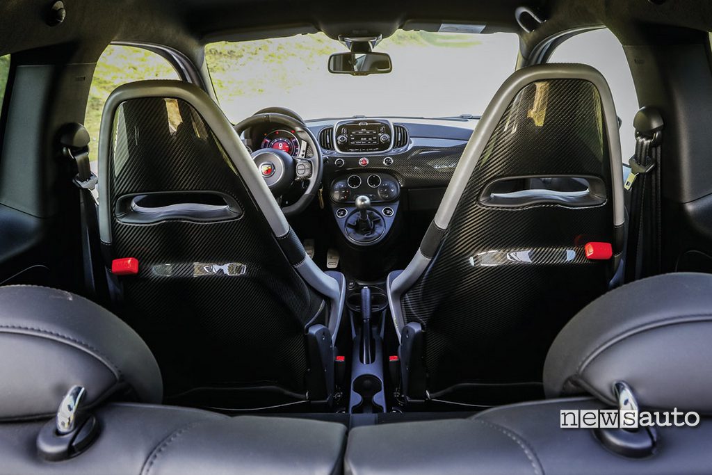 Abarth 595 Competizione INTERNI Abarth 595 Competizione INTERNI