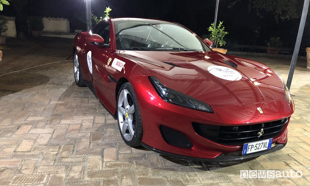 Premio Auto_Europa_2019, vista frontale Ferrari Portofino