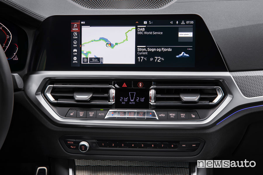 BMW_Serie 3 Berlina 2019 M Sport, navigatore