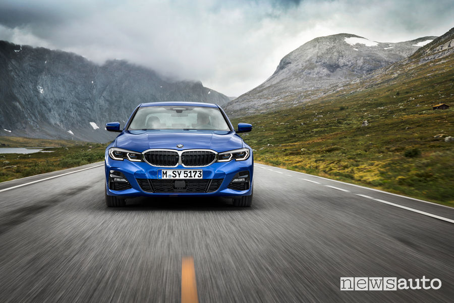 BMW_Serie 3 Berlina 2019 M Sport, vista frontale