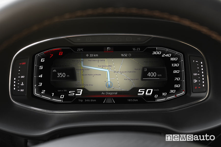 Cupra_Ateca 2019, Virtual Cockpit