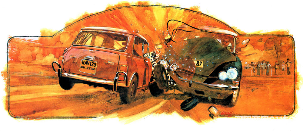 Grafica incidente Mini-DS21 alla Londra-Sidney del 1968