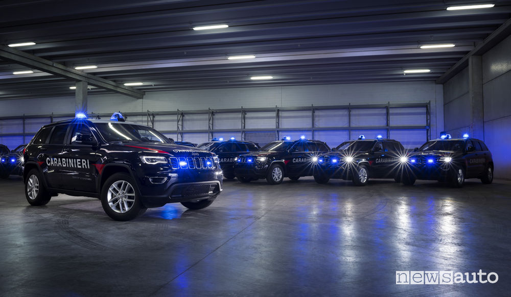 Jeep_Grand_Cherokee ai Carabinieri