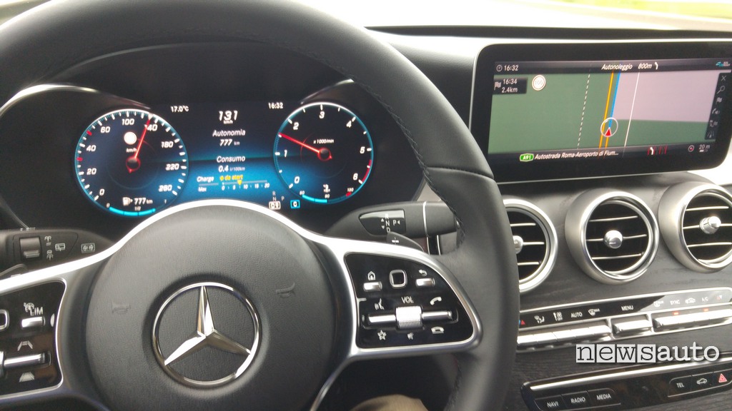 Mercedes Classe C 2018 interni Mercedes Classe C 2018 interni