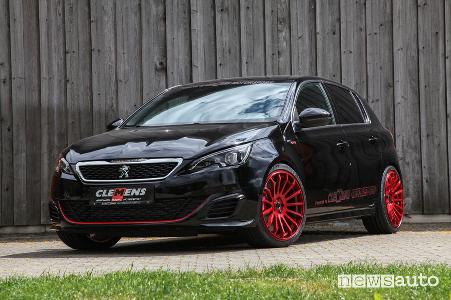 Peugeot_308_GTi Clemens Motorsport, vista di profilo