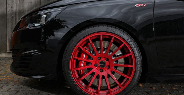 Peugeot_308_GTi Clemens Motorsport, cerchi in lega 19"