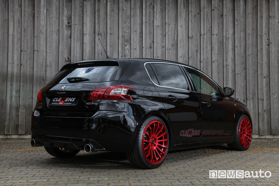 Peugeot_308_GTi Clemens Motorsport, vista posteriore
