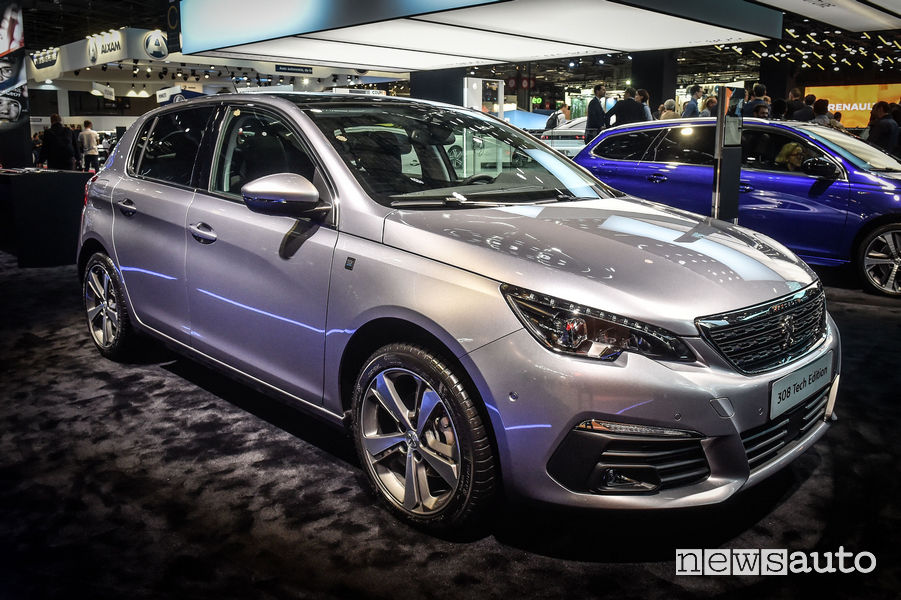Peugeot_308 Tech Edition, vista di profilo