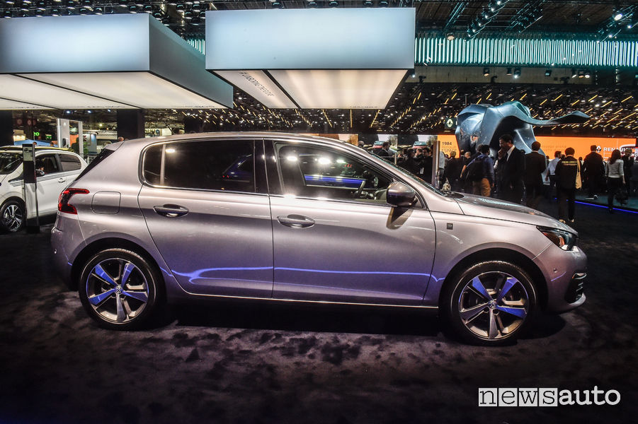 Peugeot 308 Tech Edition, vista laterale