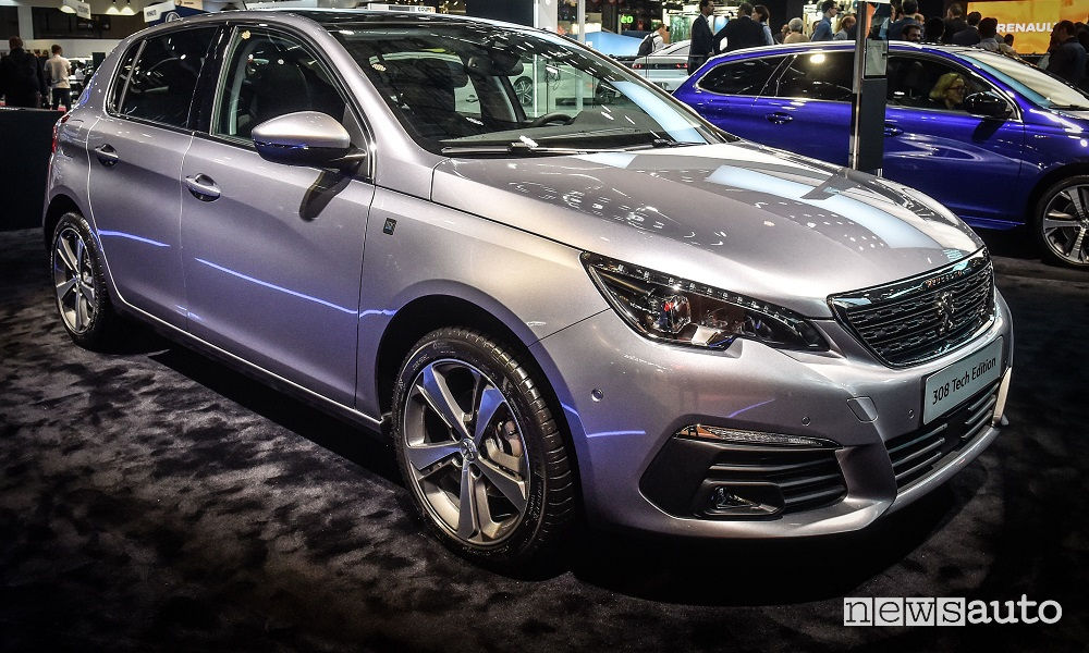 Peugeot 308 2019, serie speciale Tech Edition