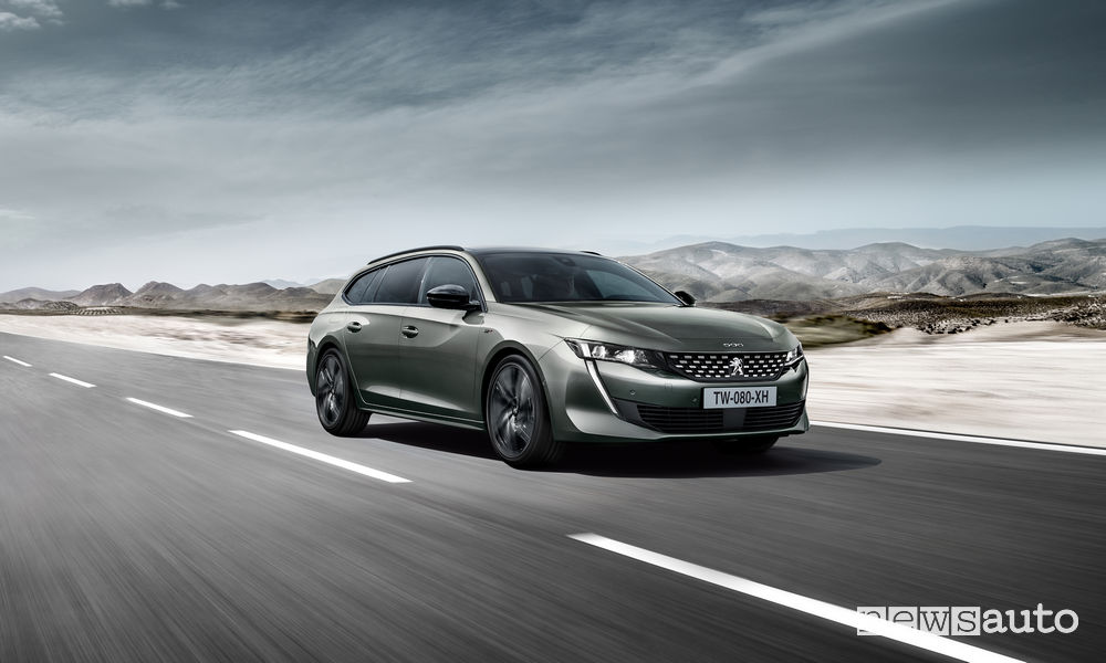 Peugeot_508 SW First Edition, vista di profilo