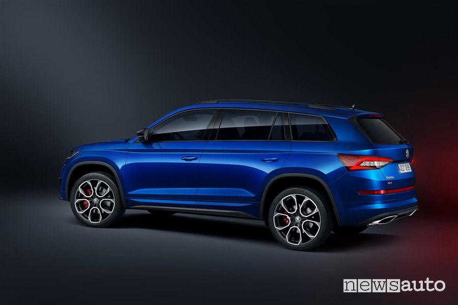 Skoda_Kodiaq RS 2019, vista laterale