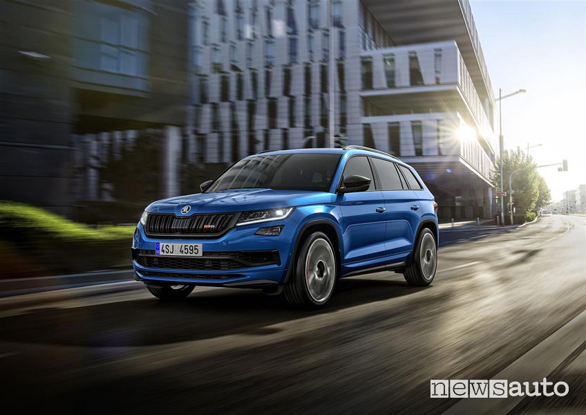 Skoda_Kodiaq RS 2019, vista frontale
