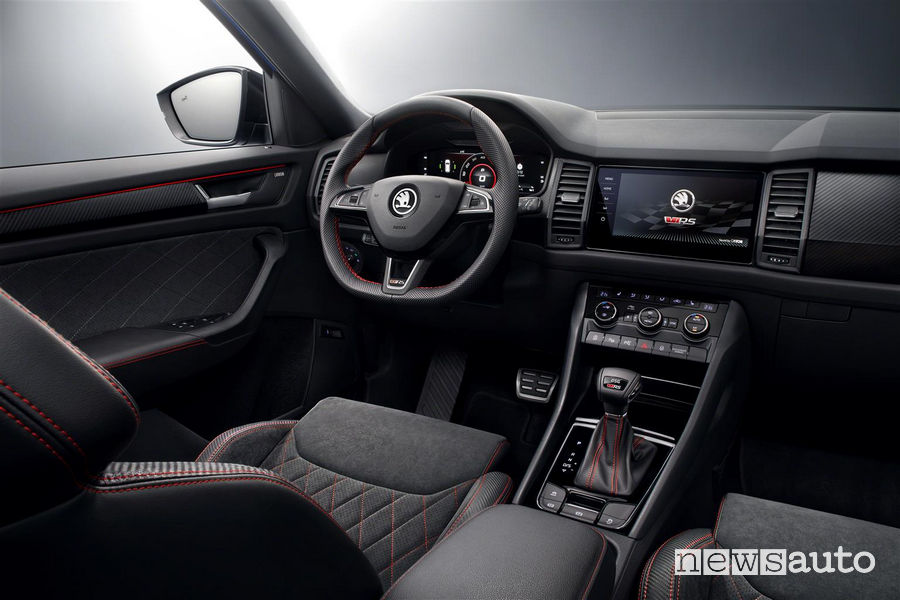 Skoda_Kodiaq RS 2019, abitacolo