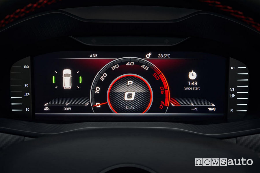 Skoda_Kodiaq RS 2019, Virtual Cockpit