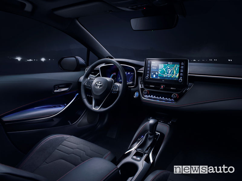 Toyota_Corolla 2019, plancia strumenti