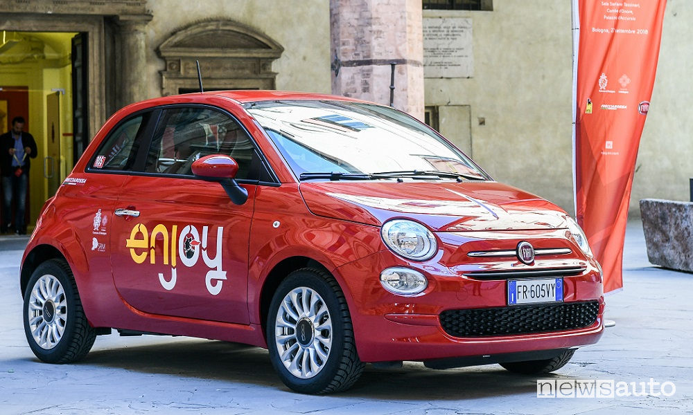 Fiat 500 Enjoy come funziona