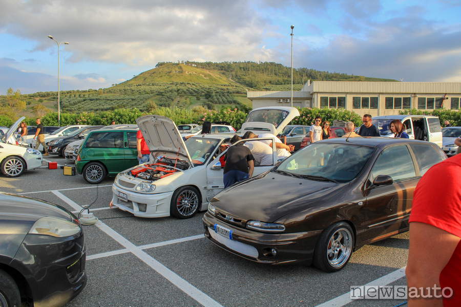 tuning auto elaborate con preparazione estetica