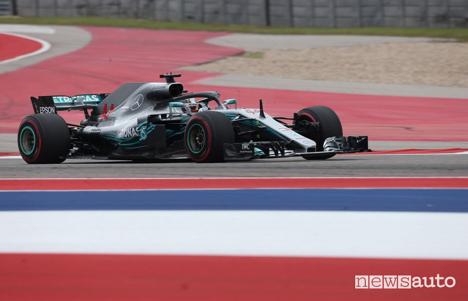 F1 2018 Gp Usa Lewis Hamilton Mercedes-AMG