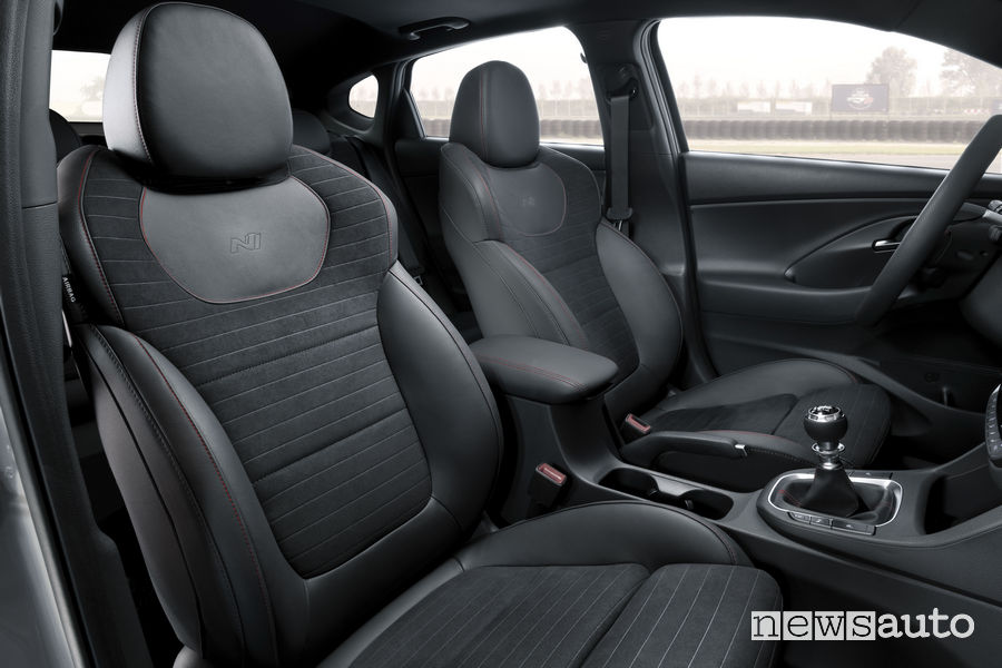 Hyundai_i30 Fstback N 2019, sedili anteriori