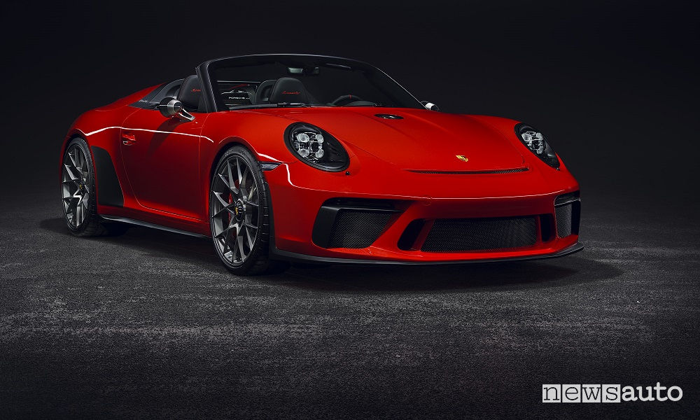 Porsche 911 Speedster concept, vista di profilo