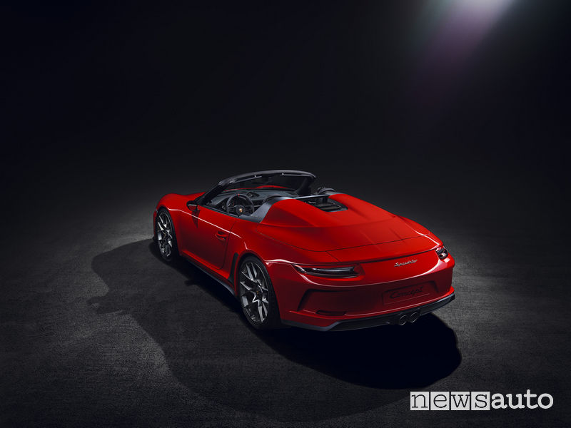 Porsche 911 Speedster concept, vista posteriore