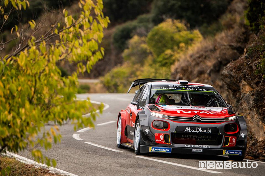 WRC Rally Catalogna 2018, Loeb/Elena (Citroen C3 WRC)