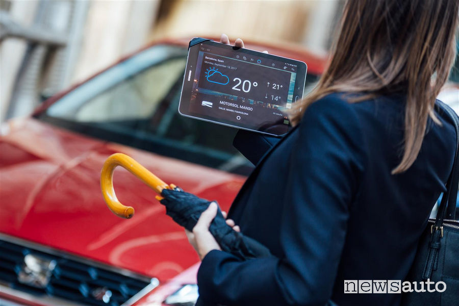 Amazon_Alexa sulla Seat Ibiza FR