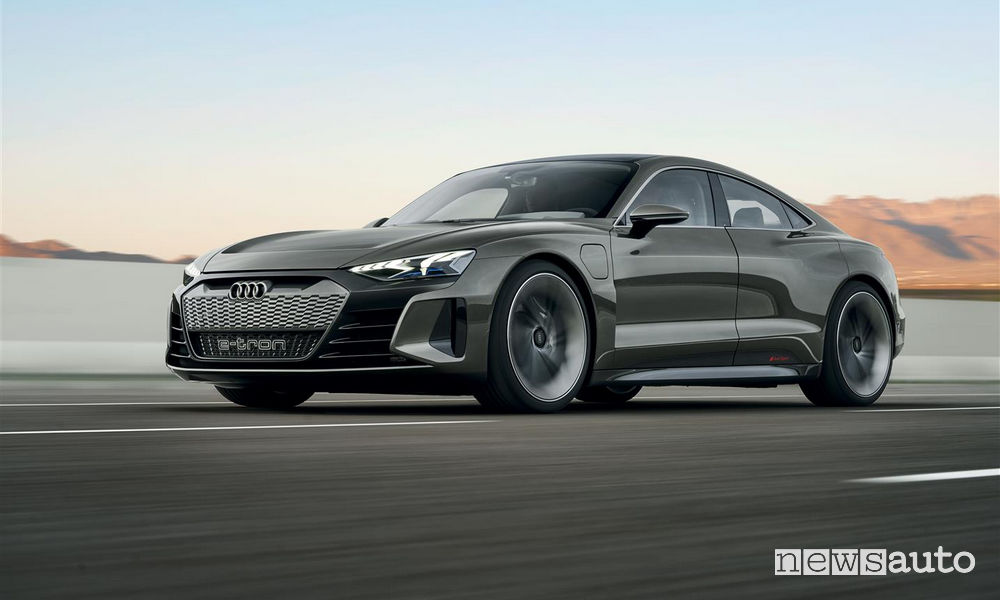 Audi_e-tron GT concept, vista di profilo