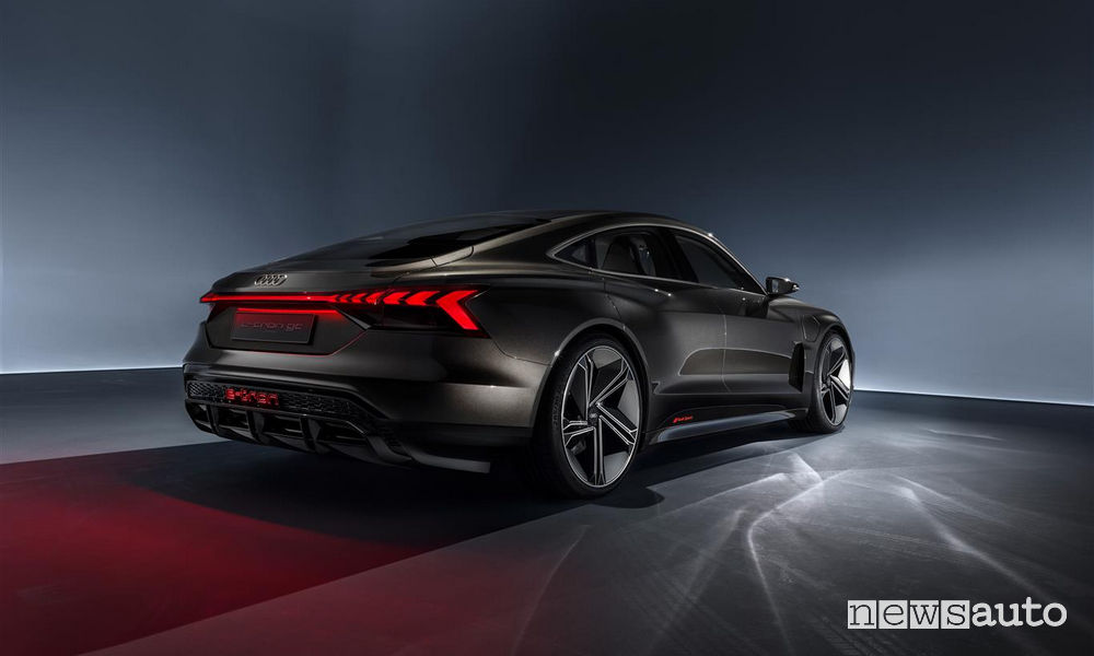 Audi_e-tron GT concept, vista posteriore