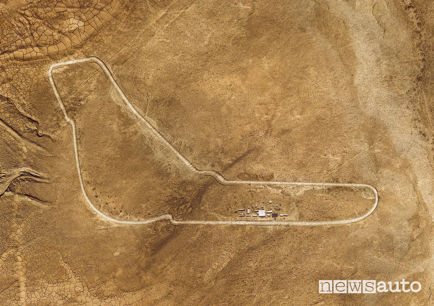 Circuito di Monza nel deserto del Sahara
