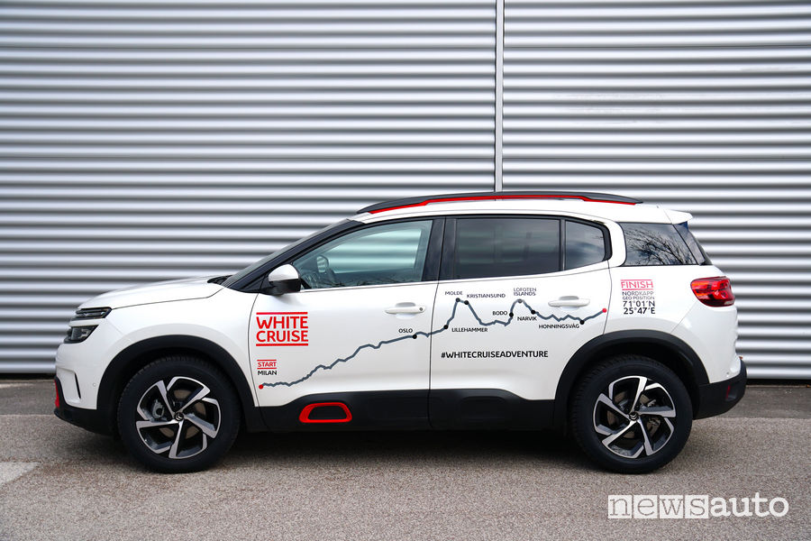 Viaggio a Capo Nord con la Citroen C5 Aircross