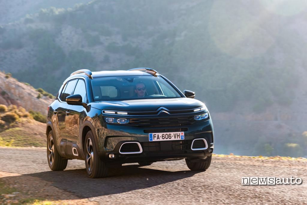 CITROEN C5 AIRCROSS prova su strada CITROEN C5 AIRCROSS prova su strada