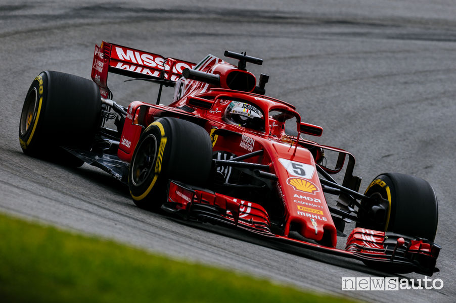 F1 Gp Brasile 2018, Ferrari (Vettel)