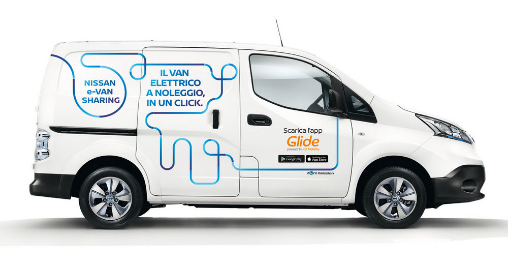Noleggio Nissan_e-NV200 e-Van Sharing